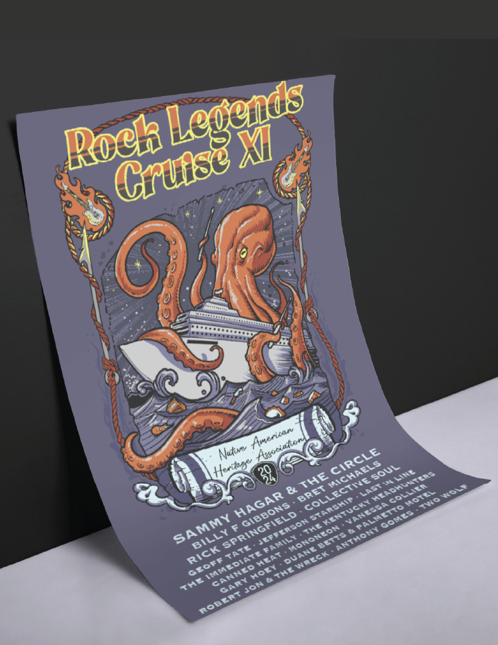 Official RLC XI Kraken Poster  
