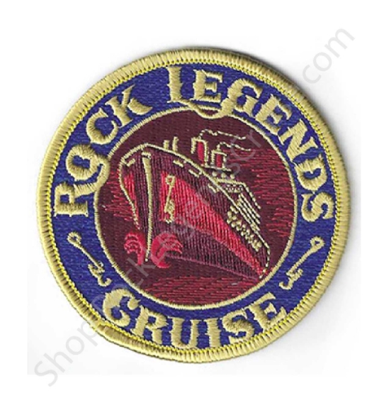 RLC Red Round Patch - RLCPATCH-RED