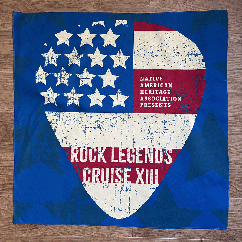 RLC XIII USA Square Bandana - XIII BANDANA